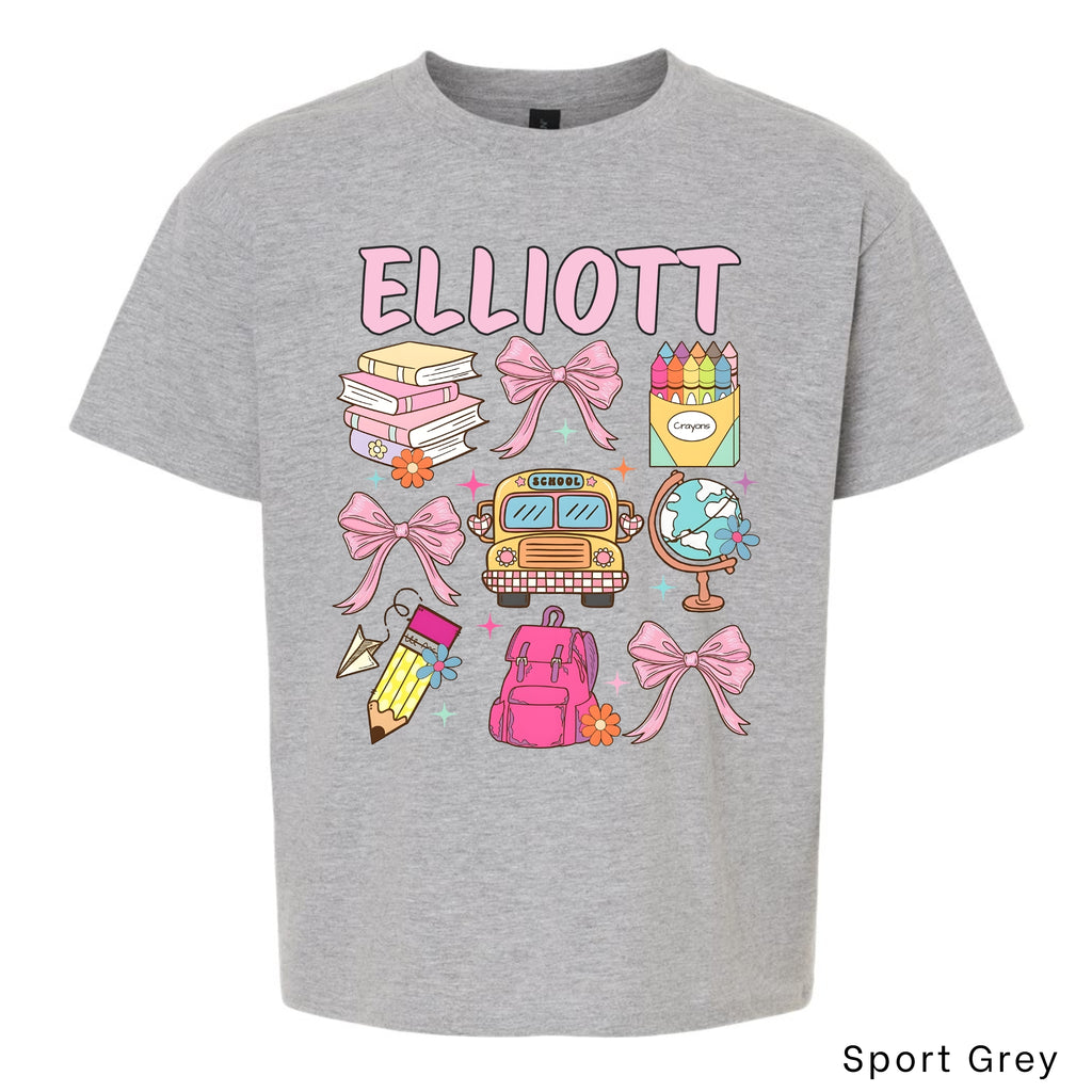 Youth and Adult Coquette Elementary T Shirt
