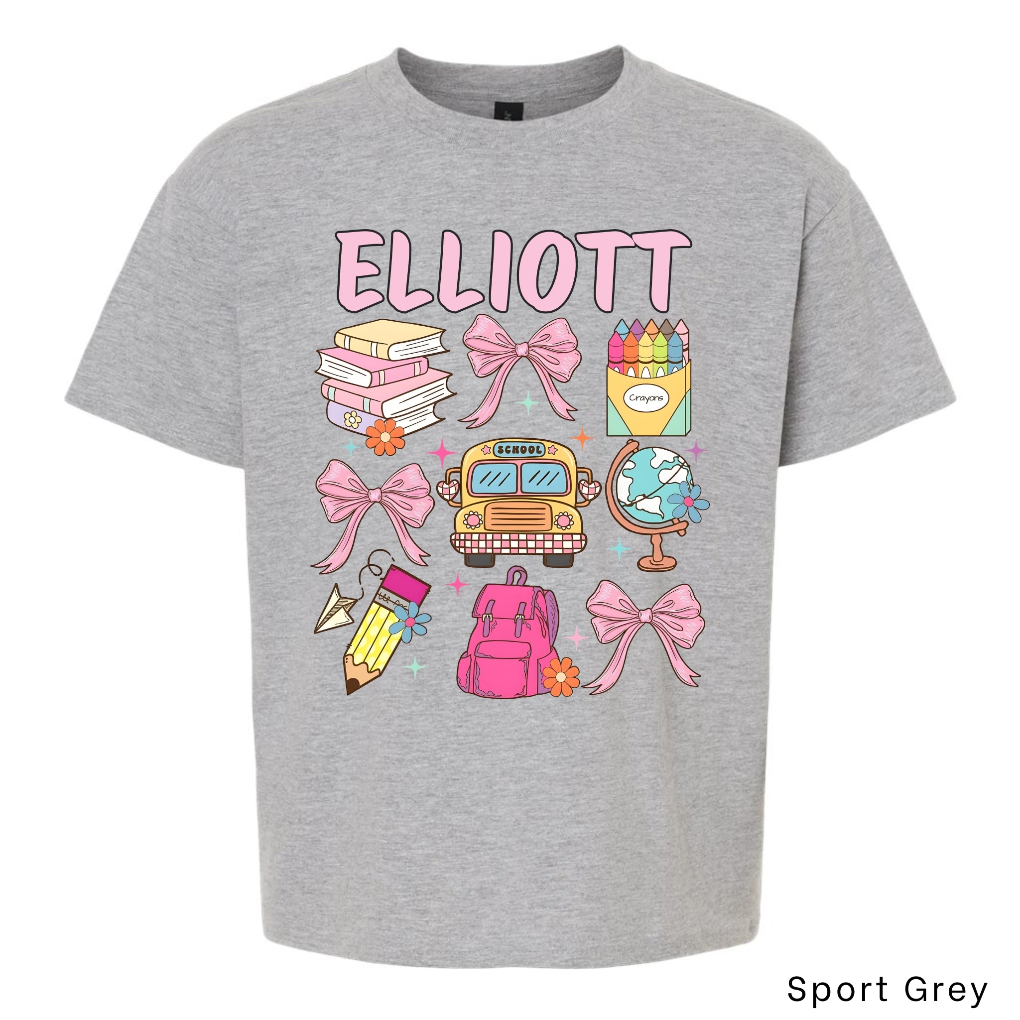 Youth and Adult Coquette Elementary T Shirt