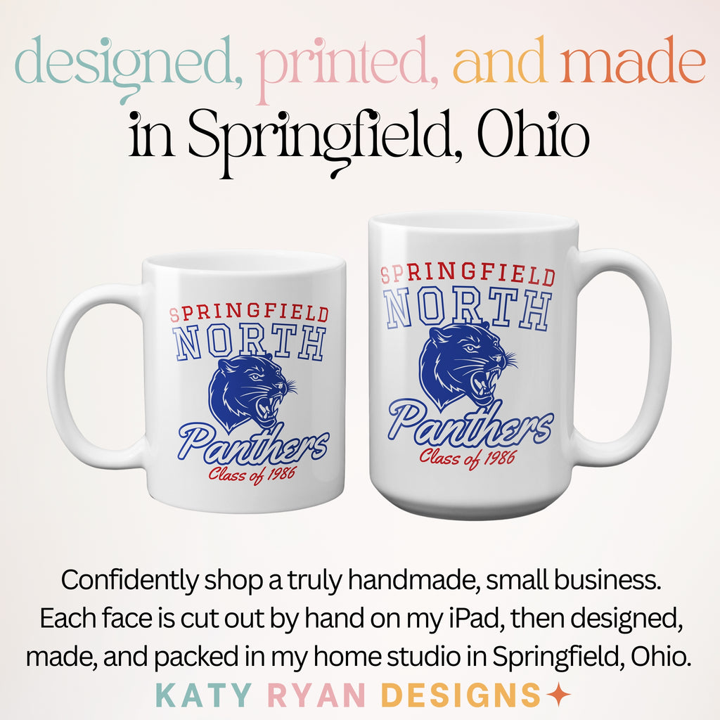 Springfield North High Panthers Ceramic Mug